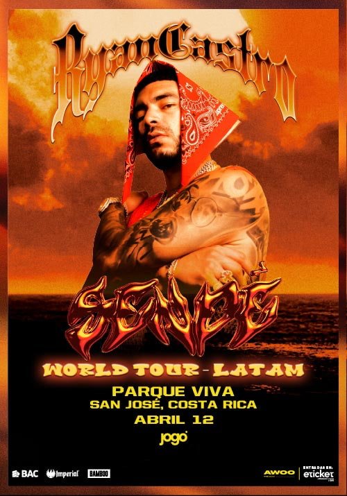 RYAN CASTRO - EVENTO PARA MAYORES DE 15 AÑOS