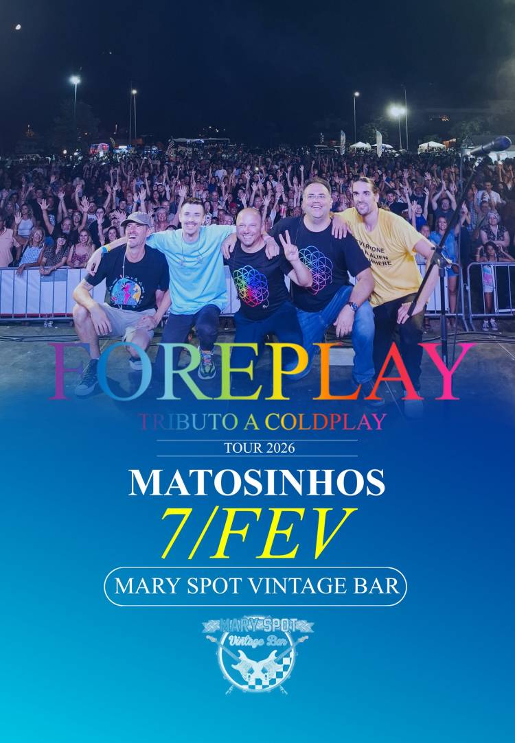 Coldplay Tributo - Foreplay - Mary Spot Vintage Bar, Matosinhos