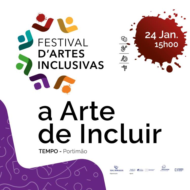 Espetáculo do Festival de Artes Inclusivas