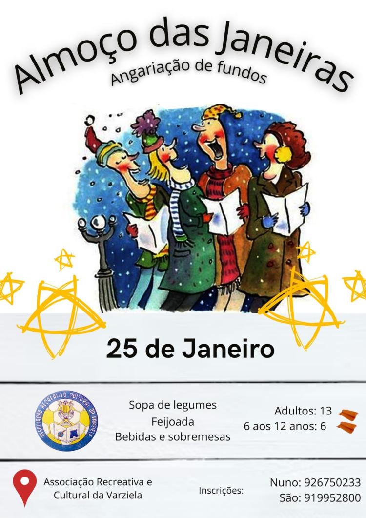 Almoço das Janeiras - Angariação de Fundos
