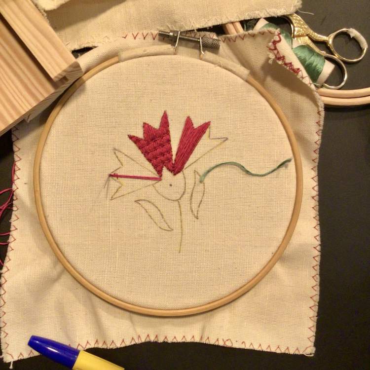 Oficina de Bordado de Castelo Branco com Catarina Tudella - 14 FEV