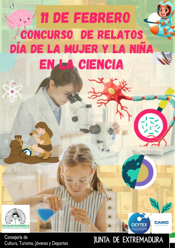 Concurso de Relatos: Día de la Mujer y la Niña en la Ciencia