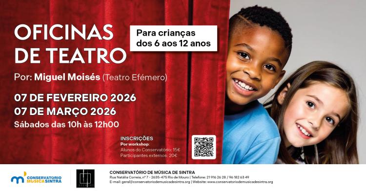 Oficinas de Teatro | 6-12 anos