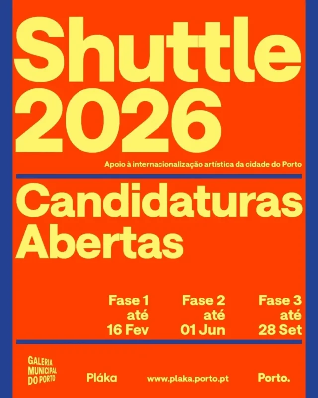 Shuttle 2026 - Candidaturas Abertas