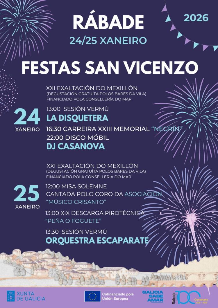 FESTAS DE SAN VICENZO 2026 | Rábade