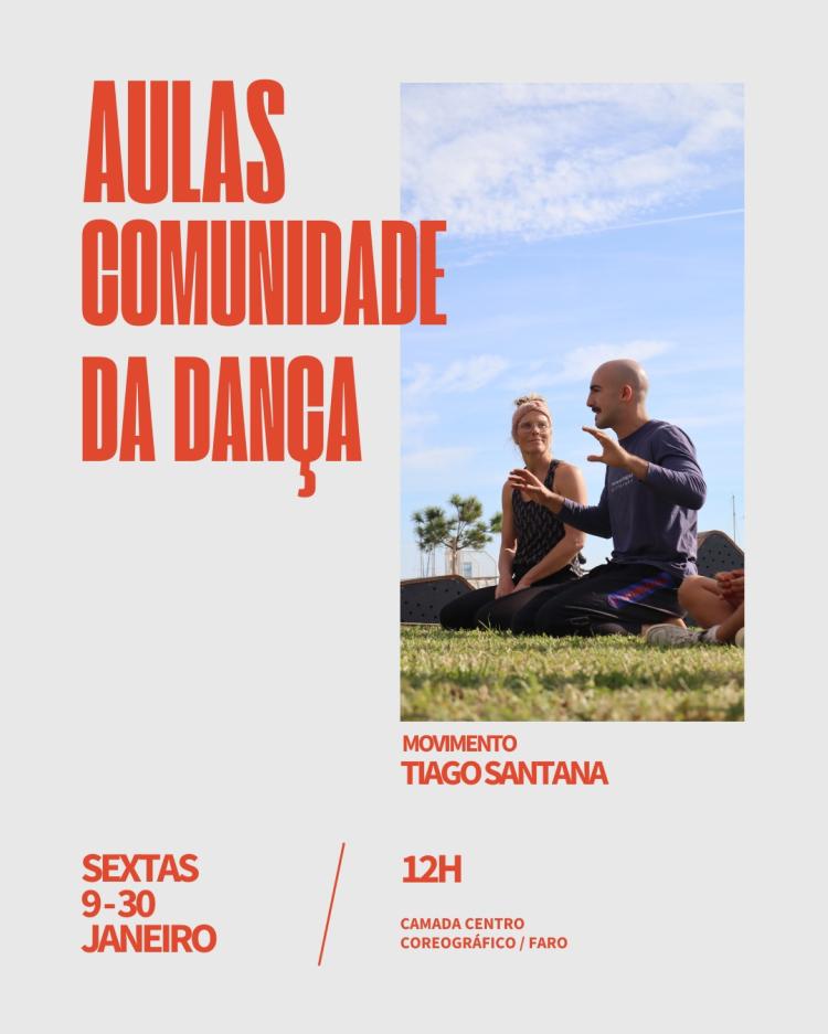 Aulas Comunidade da Dança - Tiago Santana 
