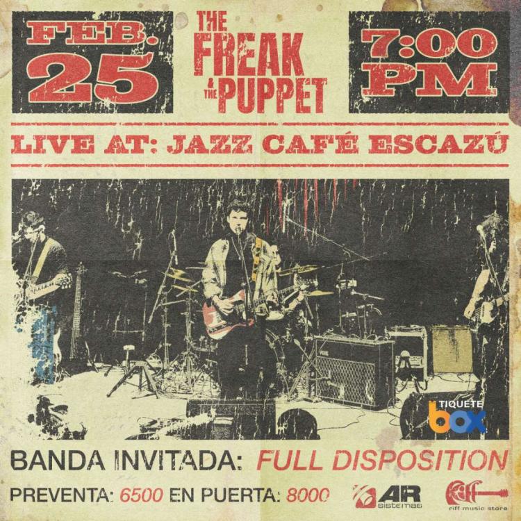 The Freak and the Puppet en Vivo