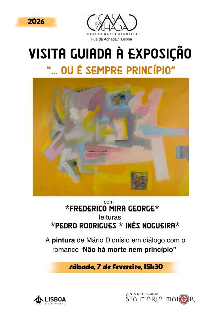 Visita guiada à exposição «... ou é sempre princípio»