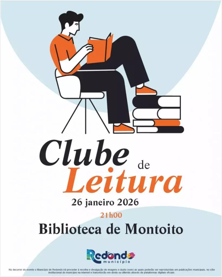 Clube de Leitura | 26 de janeiro | 21h00 | Biblioteca de Montoito
