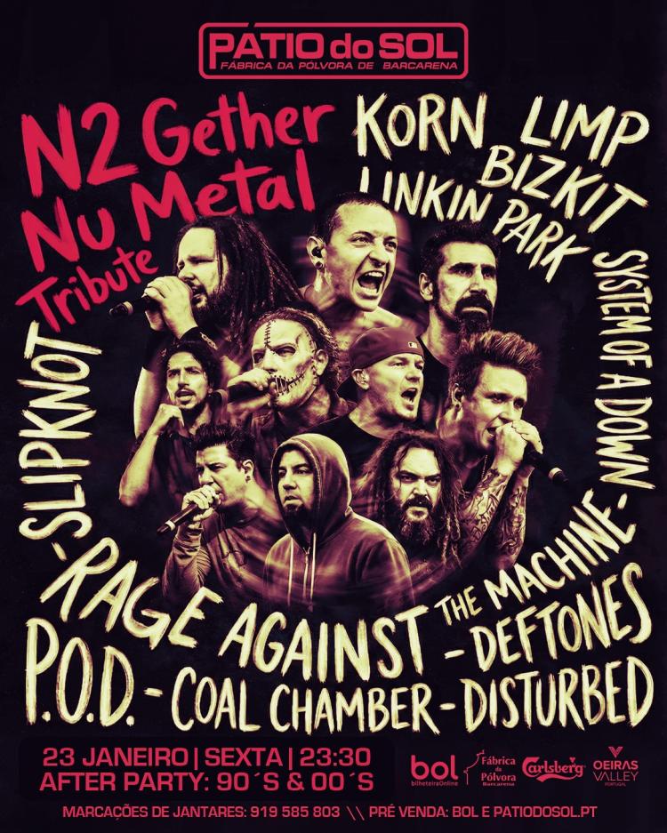N2Gether - Tributo Numetal | After Party: 90´s & 00´s