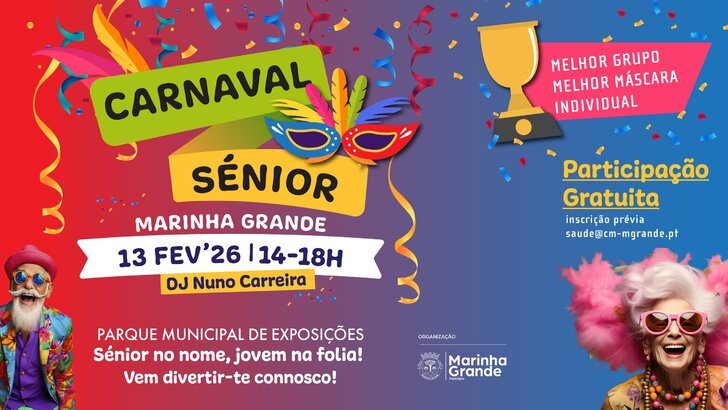 CARNAVAL SÉNIOR | Sénior no nome, jovem na folia!
