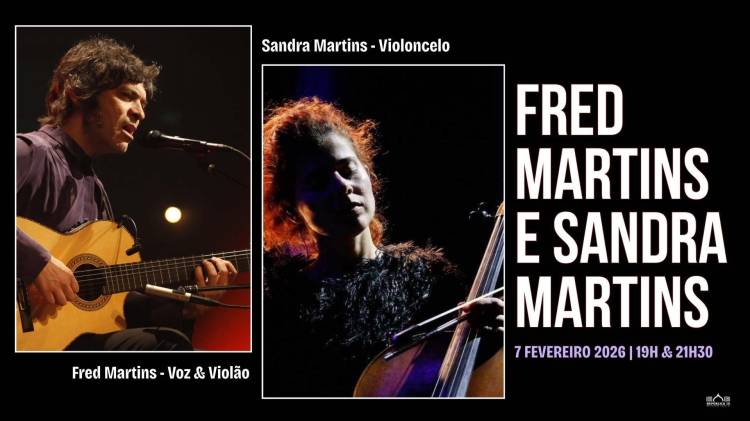 FRED MARTINS E SANDRA MARTINS - Voz, Violão e Violoncelo