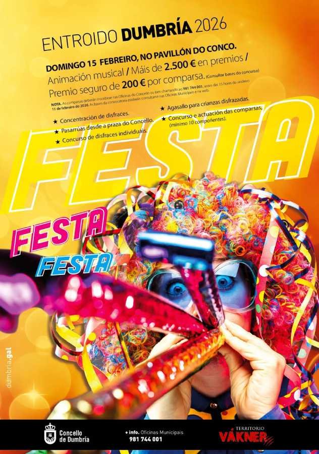 Entroido 2026 en Dumbría