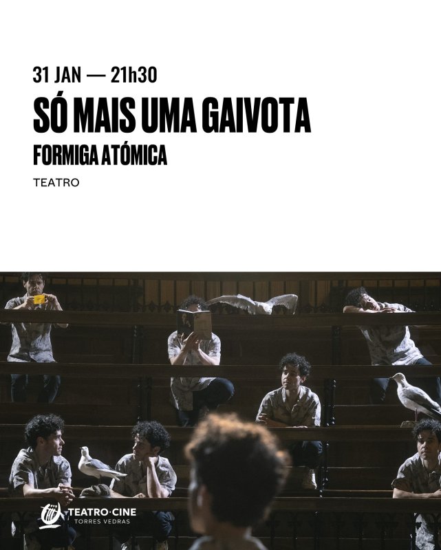 Só Mais Uma Gaivota - Teatro em Torres Vedras