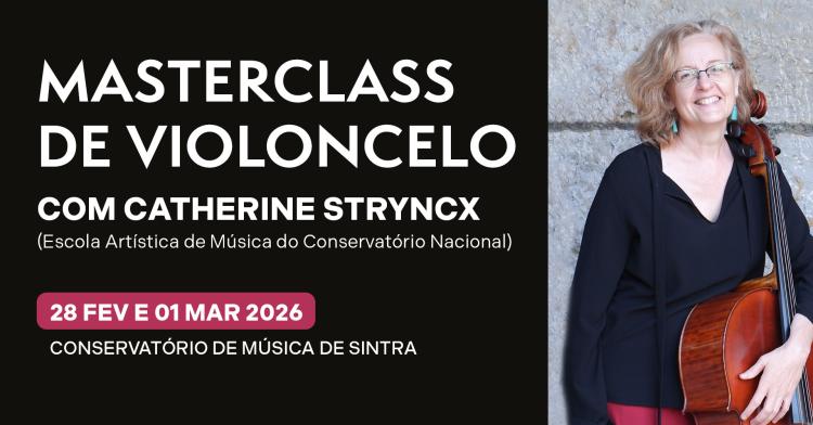 Masterclass de Violoncelo com Catherine Stryncx