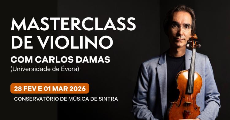 Masterclass de Violino com Carlos Damas
