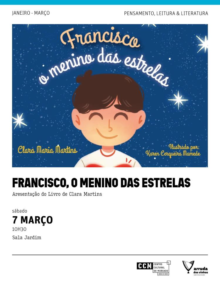 Apresentação do livro 'Francisco, o menino das estrelas'