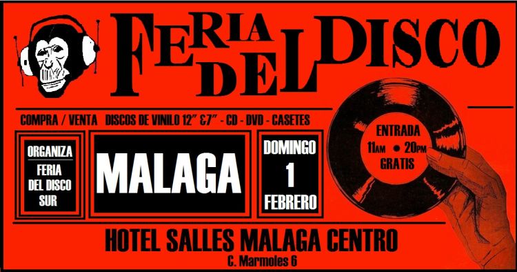 FERIA DEL DISCO MALAGA (Domingo 1 de Febrero)