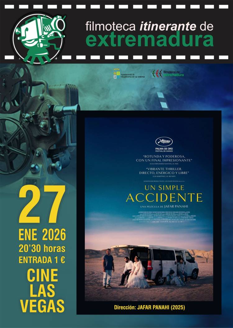 Filmoteca Extremadura, proyección película:Un simple accidente