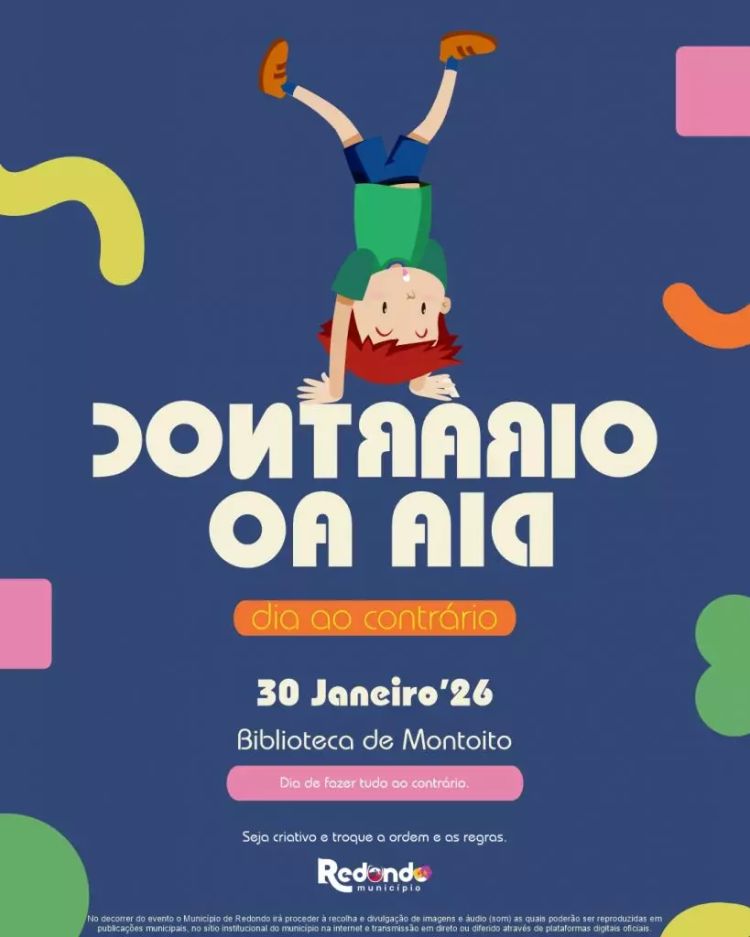 Dia ao Contrário | dia 30 de janeiro | Biblioteca de Montoito