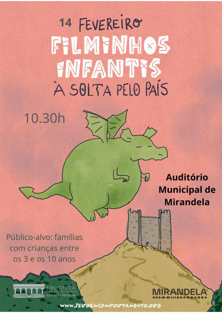 Filminhos Infantis à Solta pelo País | fevereiro 2026