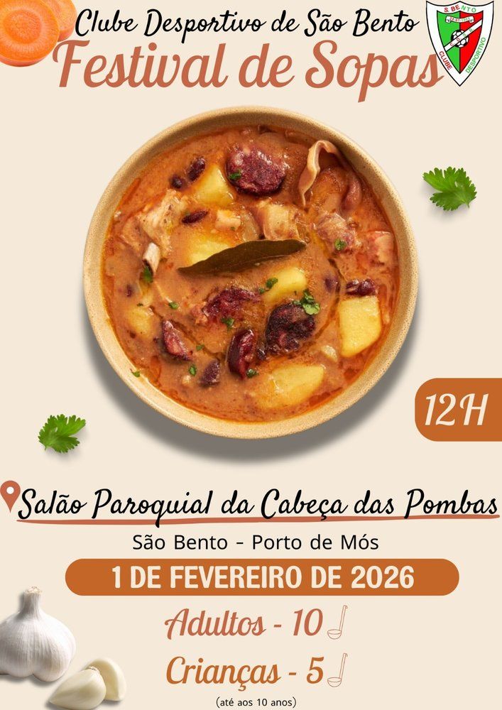 Festival de Sopas - Cabeça das Pombas