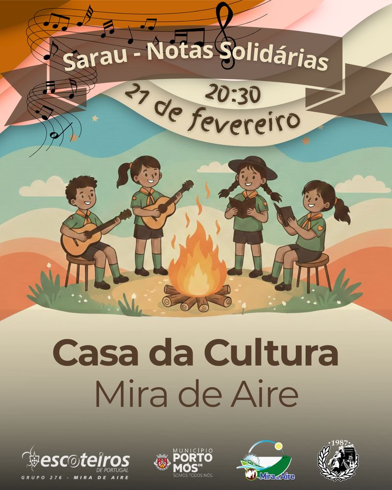 Sarau - Notas Solidárias - ADIADO