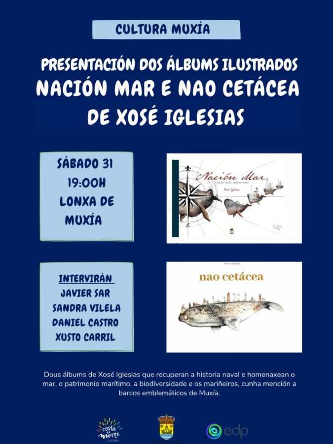 Presentación de “Nación Mar” e “Nao cetácea” en Muxía
