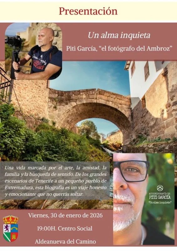 Presentación de 'Un alma inquieta' de Piti García