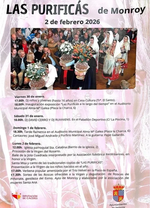 Las Purificás de Monroy 2026