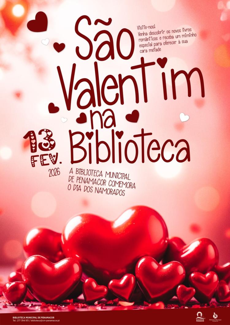 São Valentim na Biblioteca