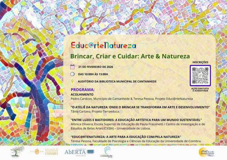 Brincar, Criar e Cuidar: Arte & Natureza