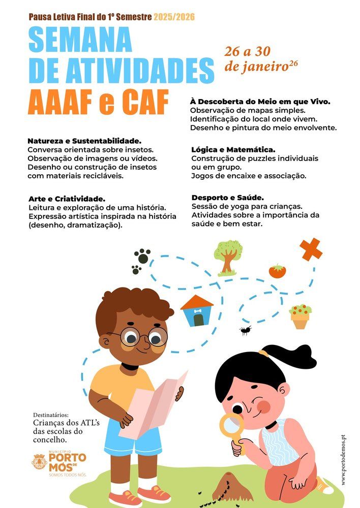 Semana de atividades AAAF e CAF