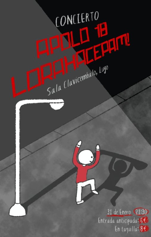 CONCERTO | Apolo 18 + Lorahacepam