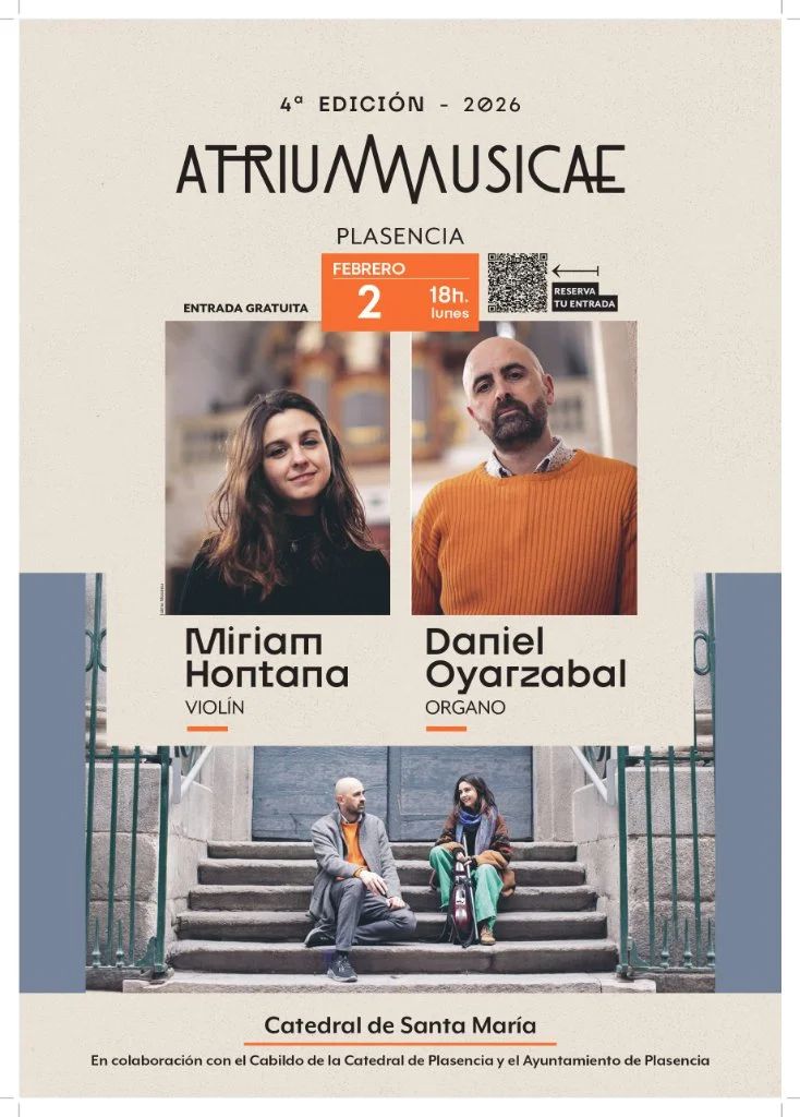 IV Atrium Musicae 2026: Miriam Hontana y Daniel Oyarzabal