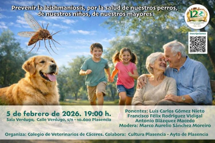 Conferencia: 'Prevenir la leishmaniosis'