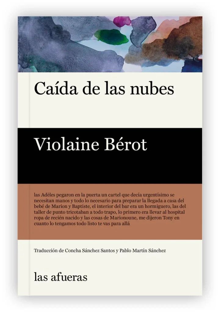 CLUB DE LECTURA 'CAÍDA DE LAS NUBES' DE VIOLAINE BEROT EL VIERNES 27 DE FEBRERO 