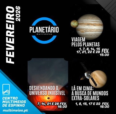 Sessões de Planetário | fevereiro'26