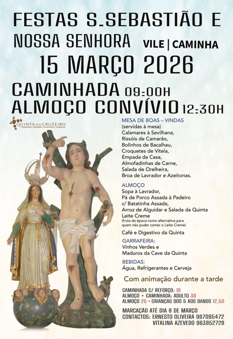 CAMINHADA E ALMOÇO CONVIVIO