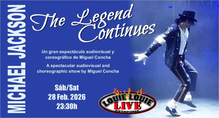 MICHAEL JACKSON. THE LEGEND CONTINUES