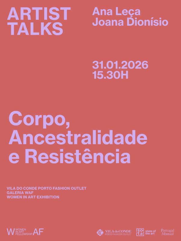 Artist Talks: Corpo, Ancestralidade e Resistência