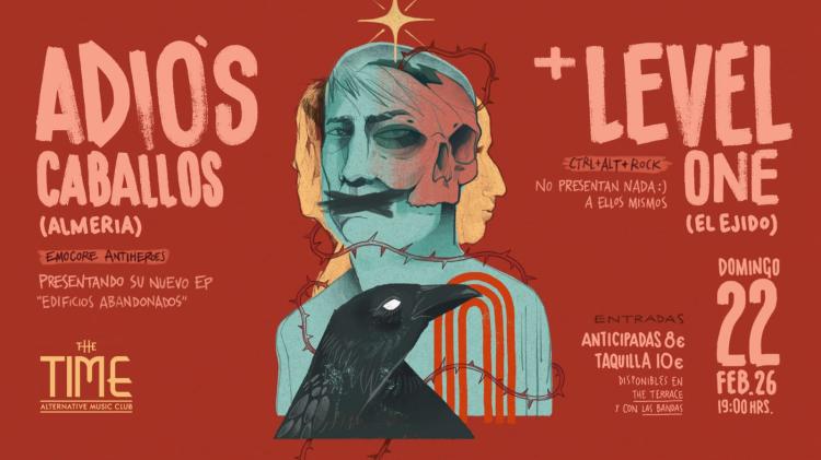 ADIOS CABALLOS + LEVEL ONE en Thetimeclub