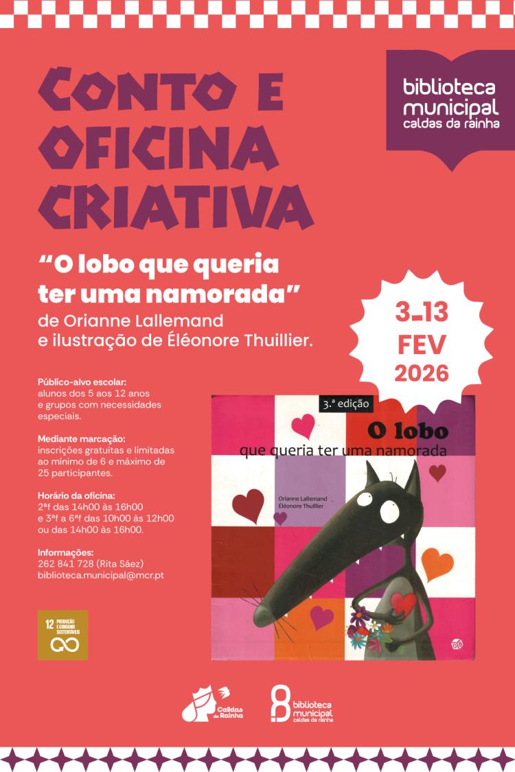 Conto e Oficina Criativa: O lobo que queria ter uma namorada