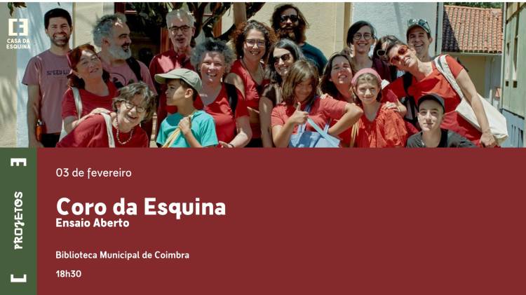 Coro da Esquina | Ensaio Aberto
