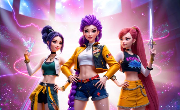 AS GUERREIRAS DO K-POP