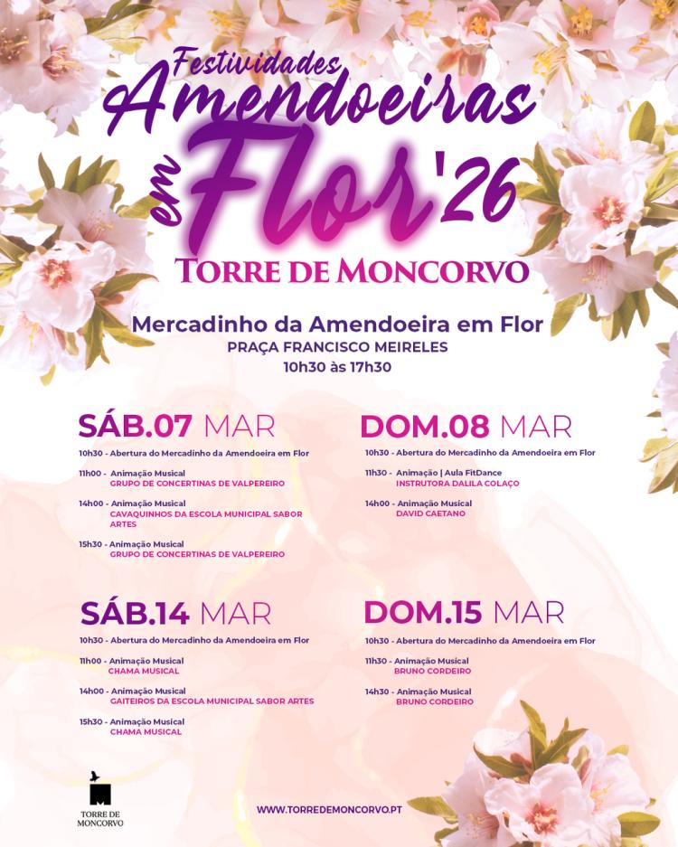 Festividades das Amendoeiras em Flor 2026