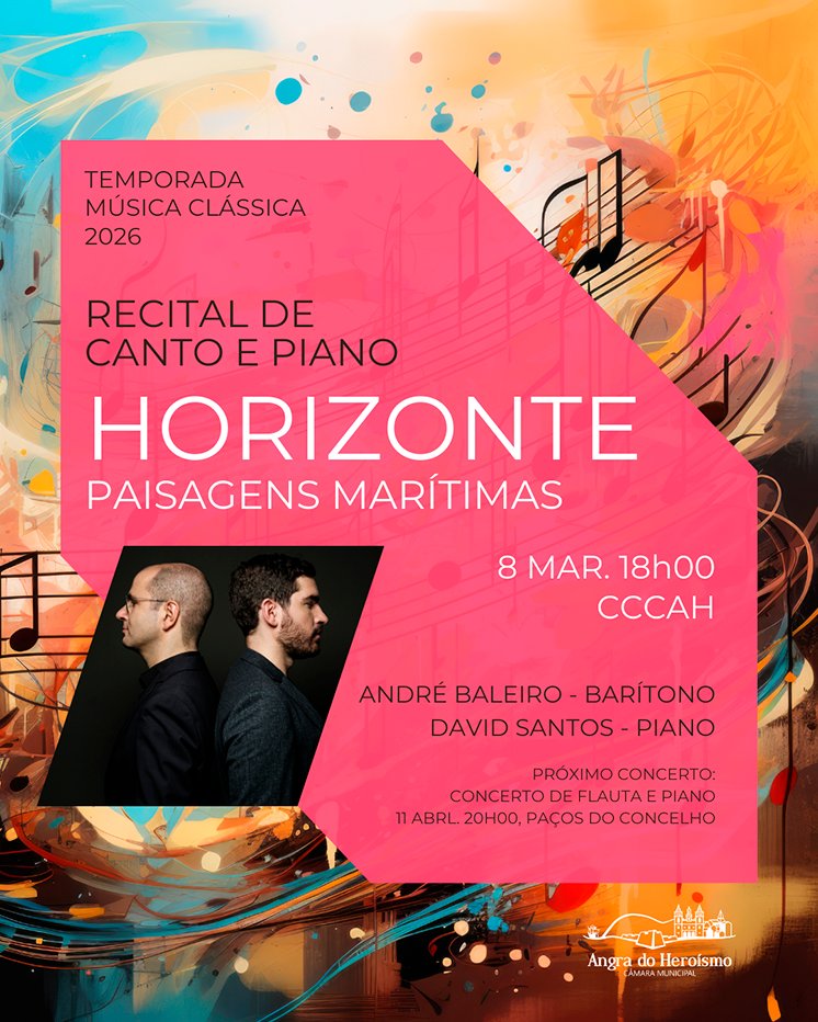 Horizonte: Paisagens Marítimas (Recital de Canto e Piano) – Temporada de Música Clássica 2026