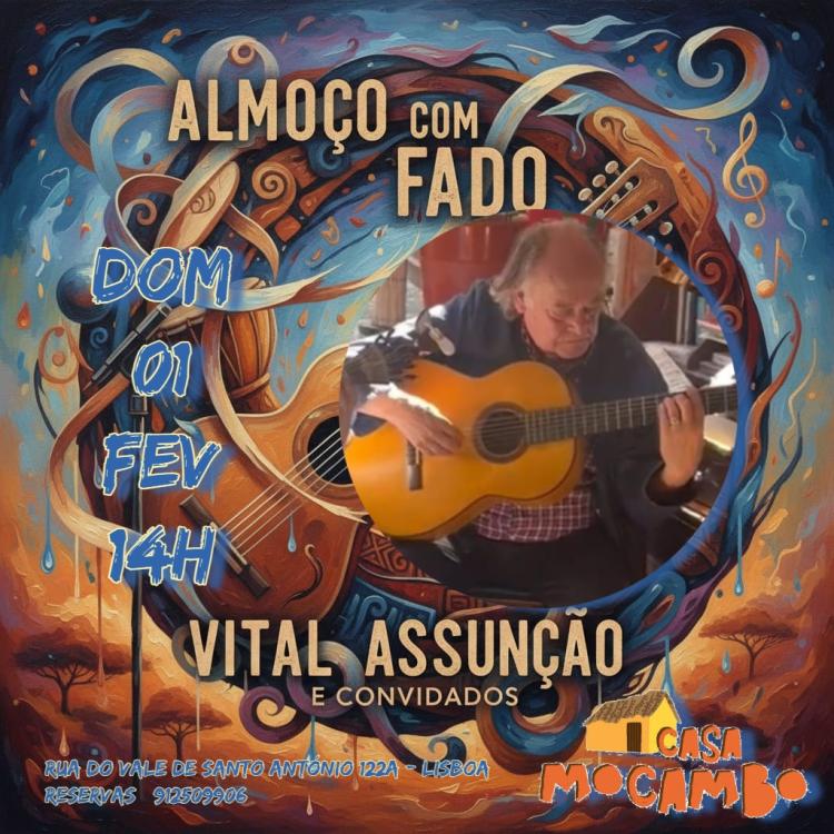 Almoço com Fado com Vital Assunção e Convidados