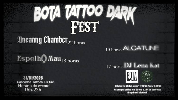 Bota Tattoo Dark Fest