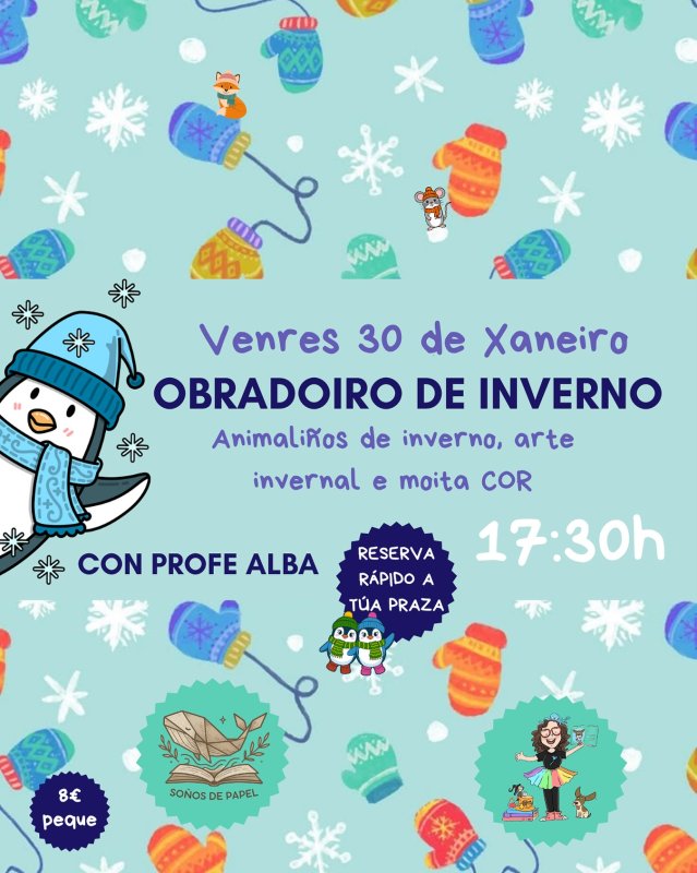 Obradoiro de Inverno con Profe Alba